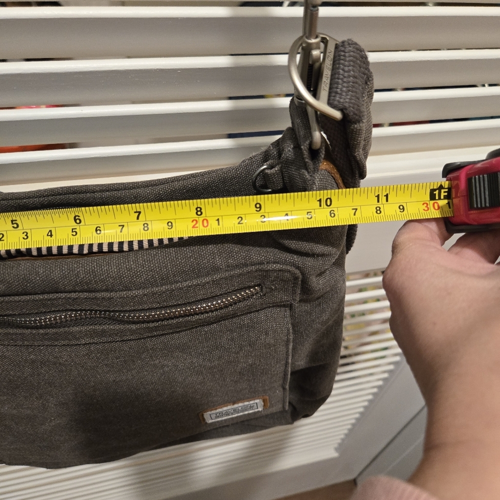 Travelon Gray Crossbody Bag - Picture 7 of 8